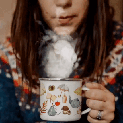 Originálne autorské plechové hrnčeky Lesovik